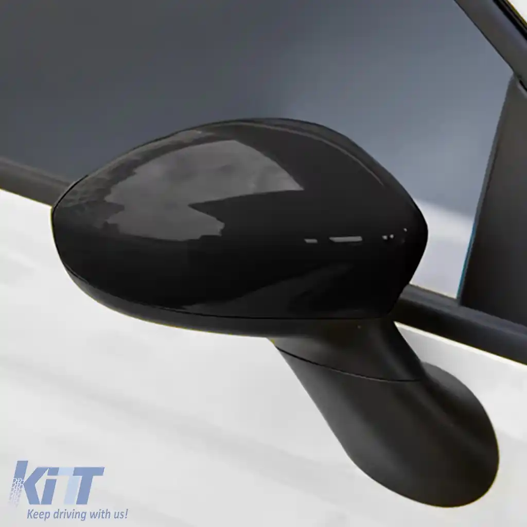 Capace oglinzi negru lucios pentru înlocuire, potrivite pentru Fiat 500 2007-2020-image-6265928