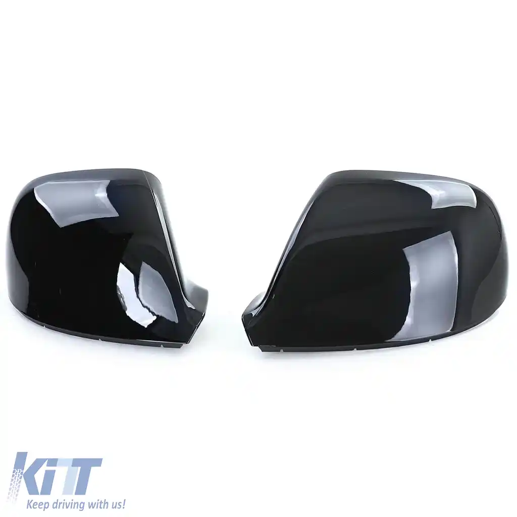 Capace oglinzi pentru înlocuire Gloss Black pentru VW Bus T5.2 T6 T6.1 Amarok-image-6210060