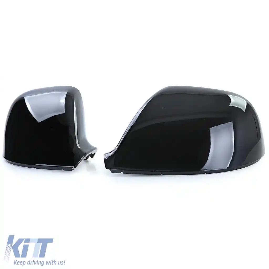 Capace oglinzi pentru înlocuire Gloss Black pentru VW Bus T5.2 T6 T6.1 Amarok-image-6210062