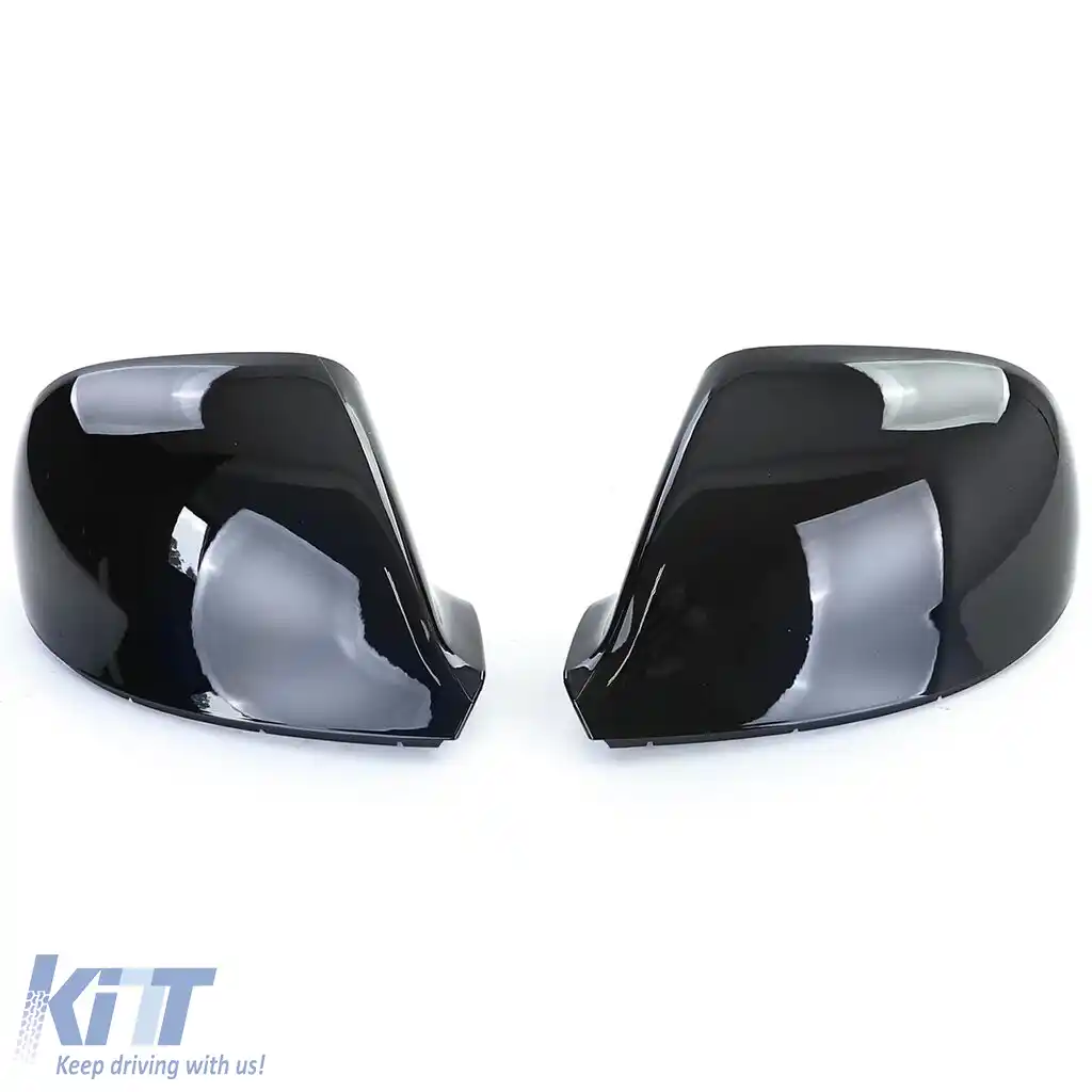 Capace oglinzi pentru înlocuire Gloss Black pentru VW Bus T5.2 T6 T6.1 Amarok-image-6210063