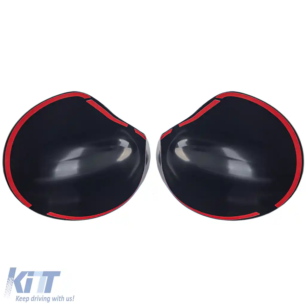Capace oglinzi Performance Red Black potrivite pentru Mini F54 F55 F56 F57 13-18-image-6205959