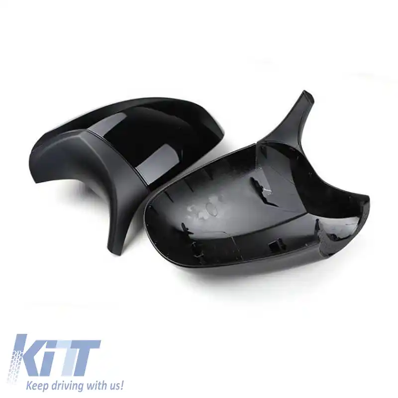 Capace oglinzi potrivite pentru BMW 1 E87/E81/E82/E88, 3 E90, E91 05-08 / E92, E93 06-10 M3/M4 Look Negru Lucios & Mat 2 Piese-image-6324713