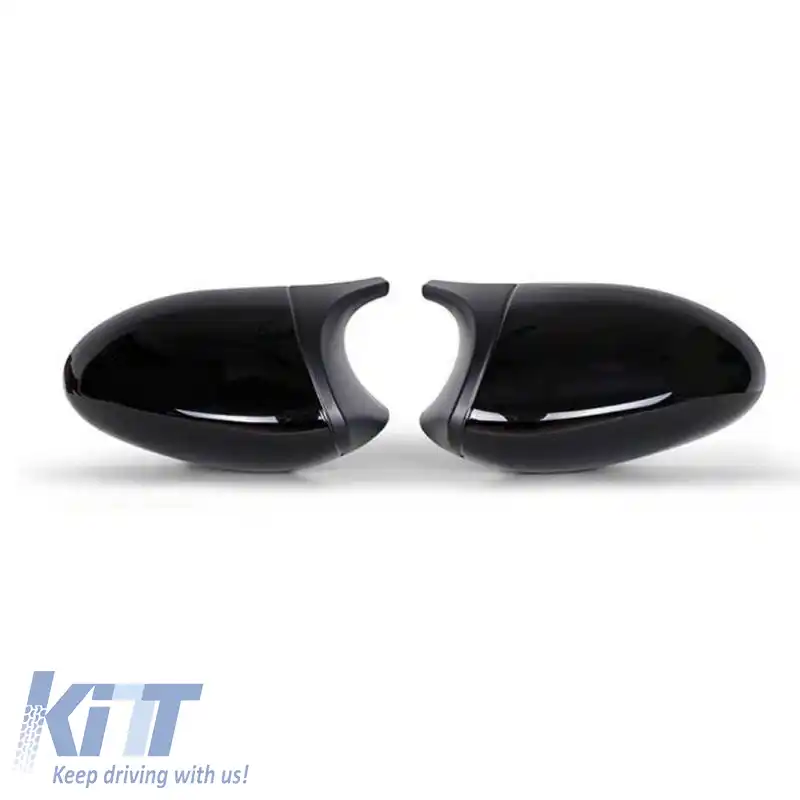 Capace oglinzi potrivite pentru BMW 1 E87/E81/E82/E88, 3 E90, E91 05-08 / E92, E93 06-10 M3/M4 Look Negru Lucios & Mat 2 Piese-image-6324714