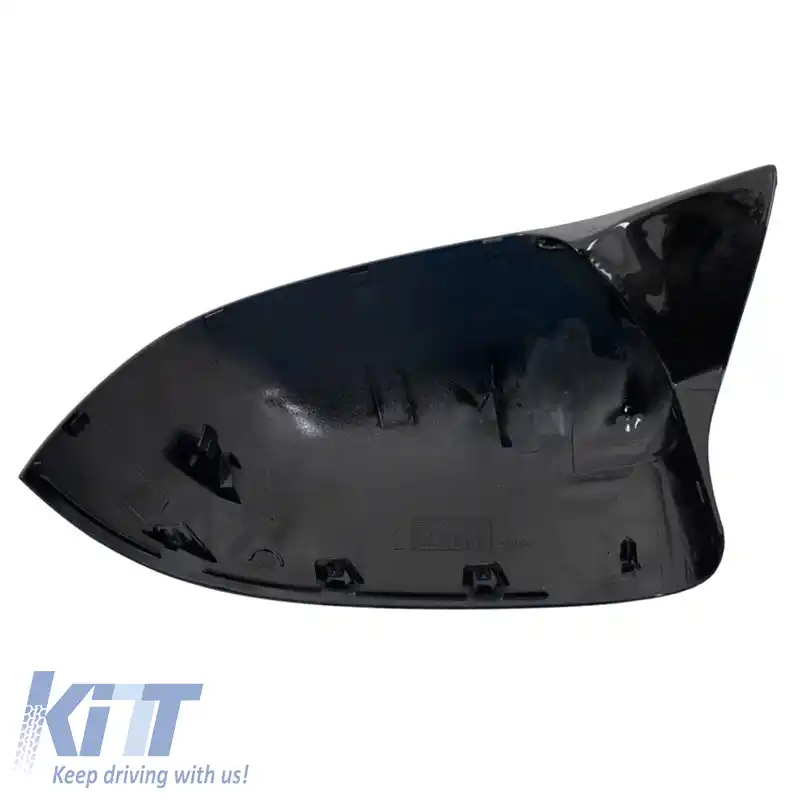 Capace oglinzi potrivite pentru BMW X3 F25, X4 F26, X5 F15, X6 F16 M4 Look Negru Lucios 2 Piese-image-6306871