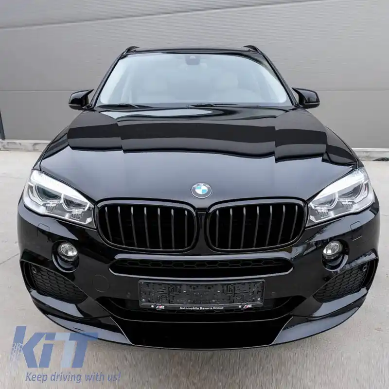 Capace oglinzi potrivite pentru BMW X3 F25, X4 F26, X5 F15, X6 F16 M4 Look Negru Lucios 2 Piese-image-6306874