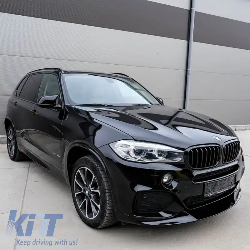 Capace oglinzi potrivite pentru BMW X3 F25, X4 F26, X5 F15, X6 F16 M4 Look Negru Lucios 2 Piese-image-6306875