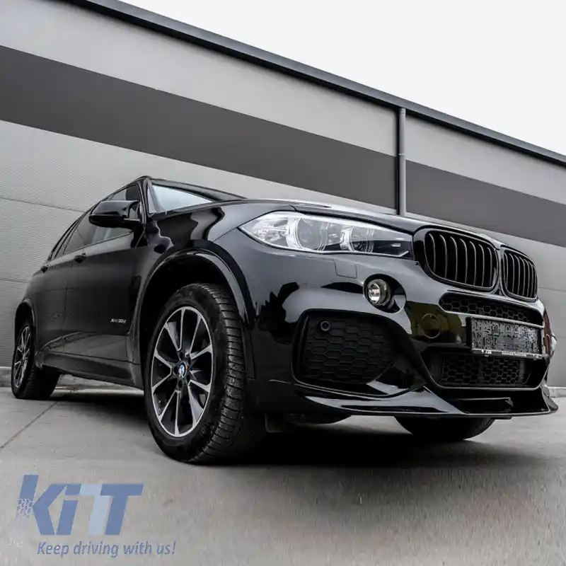 Capace oglinzi potrivite pentru BMW X3 F25, X4 F26, X5 F15, X6 F16 M4 Look Negru Lucios 2 Piese-image-6306876