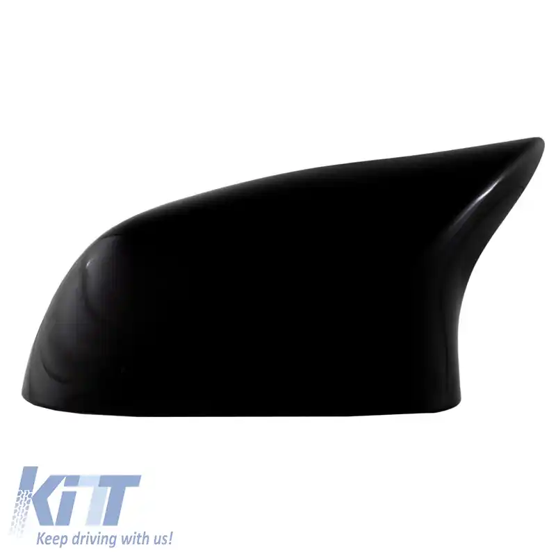Capace oglinzi potrivite pentru BMW X3 F25, X4 F26, X5 F15, X6 F16 M4 Look Negru Lucios 2 Piese-image-6307688