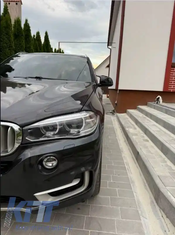 Capace oglinzi potrivite pentru BMW X3 F25, X4 F26, X5 F15, X6 F16 XM Look Negru Lucios 2 Piese-image-6324130