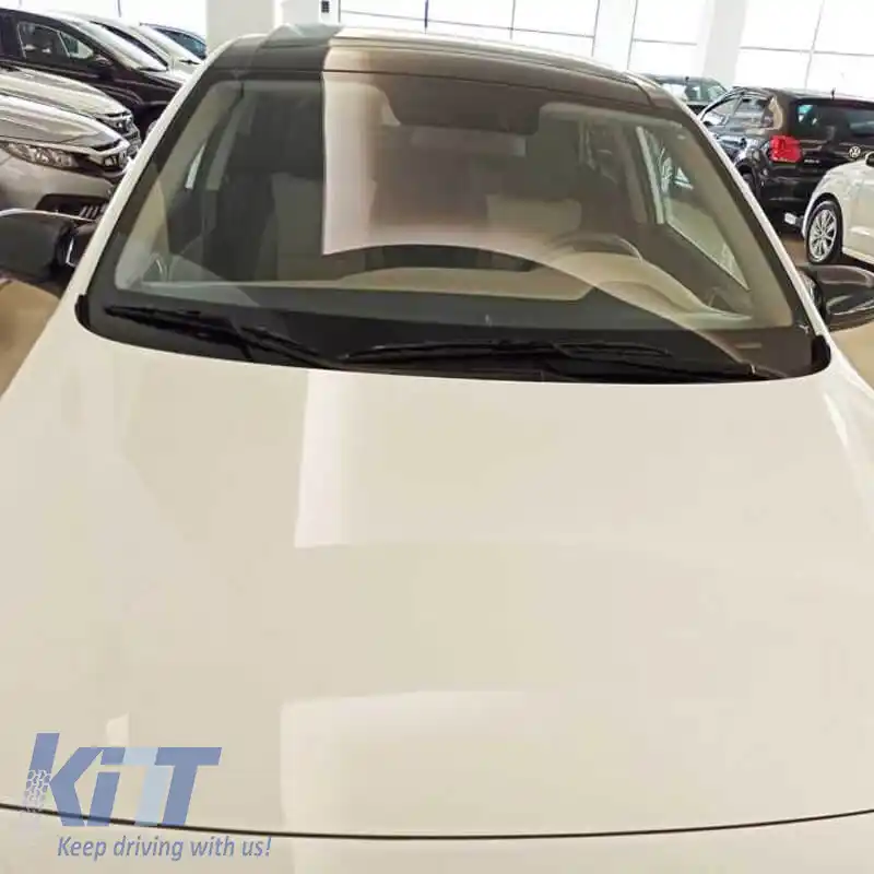 Capace oglinzi potrivite pentru Hyundai I20 2014-2020 Fără Indicatoare Negru Lucios 2 Piese-image-6315378