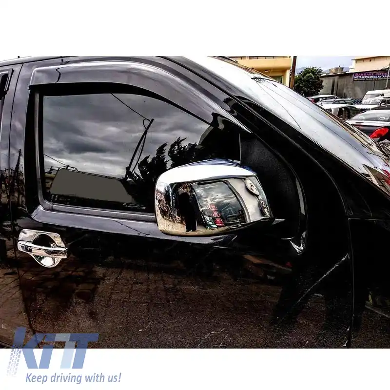 Capace oglinzi potrivite pentru Nissan Navara 2006-2009 Crom 2 Piese-image-6327686