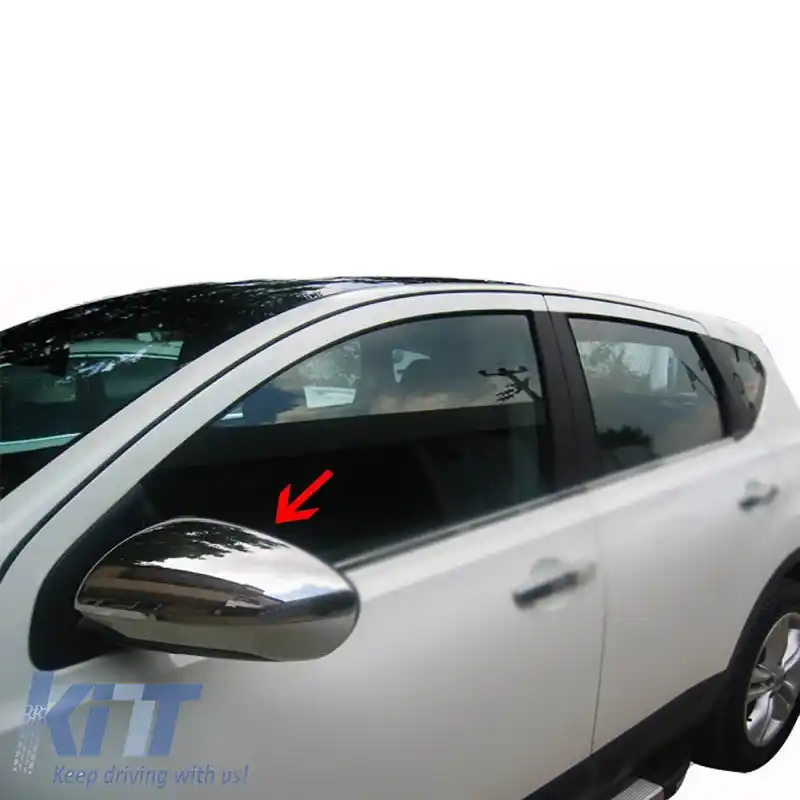 Capace oglinzi potrivite pentru Nissan Qashqai 2008-2013 Crom 2 Piese-image-6308114
