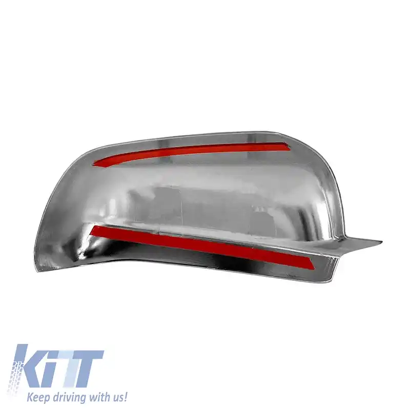 Capace oglinzi potrivite pentru VW Golf IV (4) 98-04, Bora 98-04, Passat 3B 97-00 Mici - Mari Crom 2 Piese-image-6309158