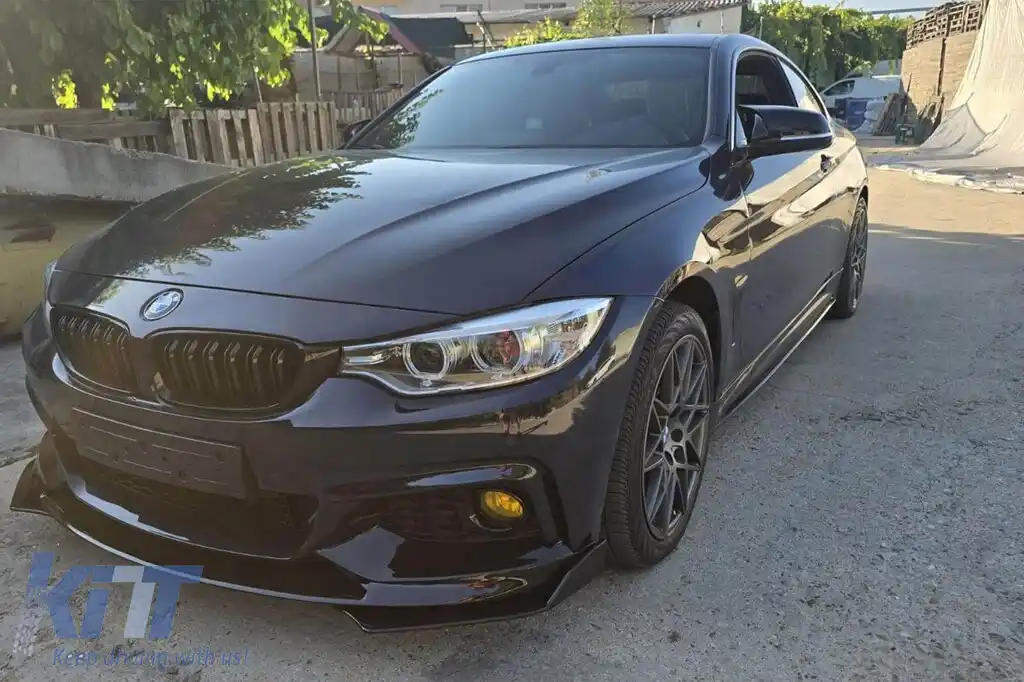 Capace oglinzi stil M, potrivite pentru BMW Seria 1 F20, Seria 2 F22, Seria 3 F30, Seria 3 GT F34, Seria 4 F32, F33, F36, i3, X1 E84, negru lucios-image-6237086