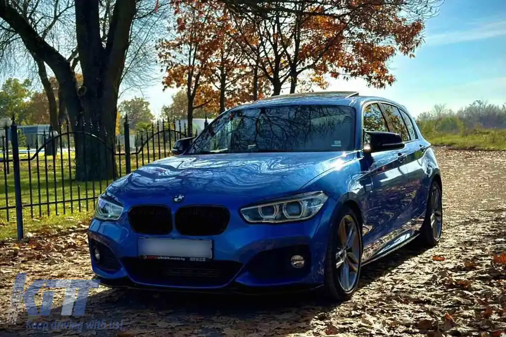 Capace oglinzi stil M, potrivite pentru BMW Seria 1 F20, Seria 2 F22, Seria 3 F30, Seria 3 GT F34, Seria 4 F32, F33, F36, i3, X1 E84, negru lucios-image-6237087