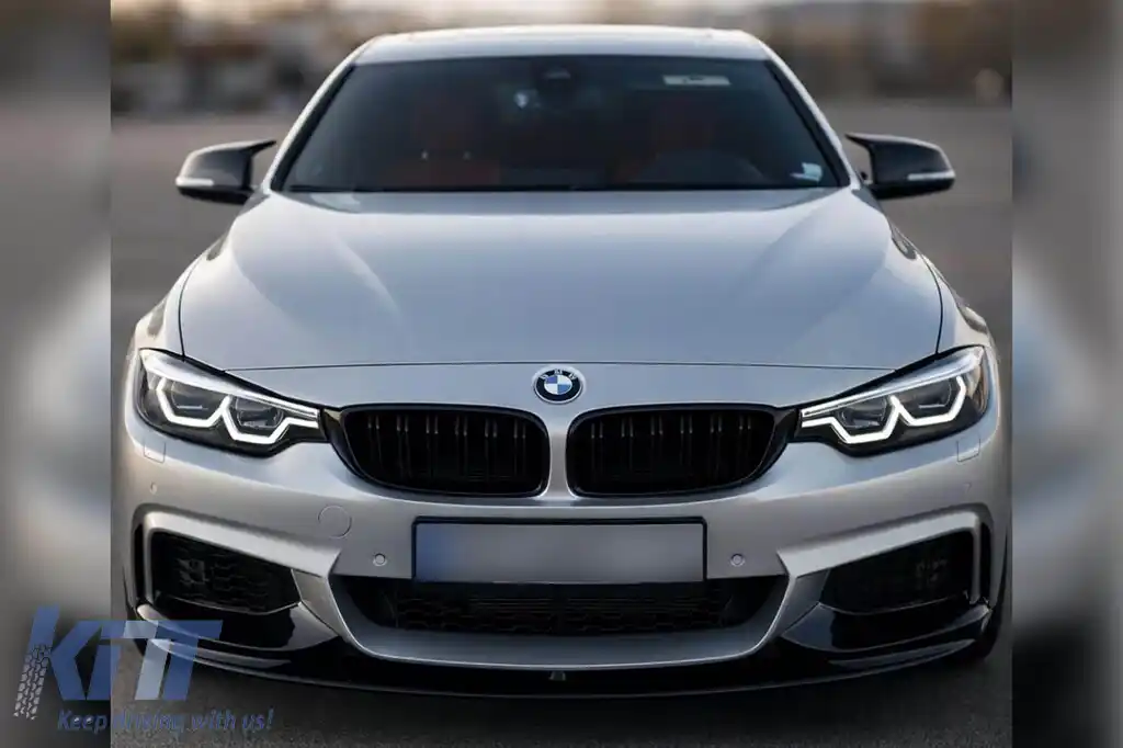 Capace oglinzi stil M, potrivite pentru BMW Seria 1 F20, Seria 2 F22, Seria 3 F30, Seria 3 GT F34, Seria 4 F32, F33, F36, i3, X1 E84, negru lucios-image-6237088