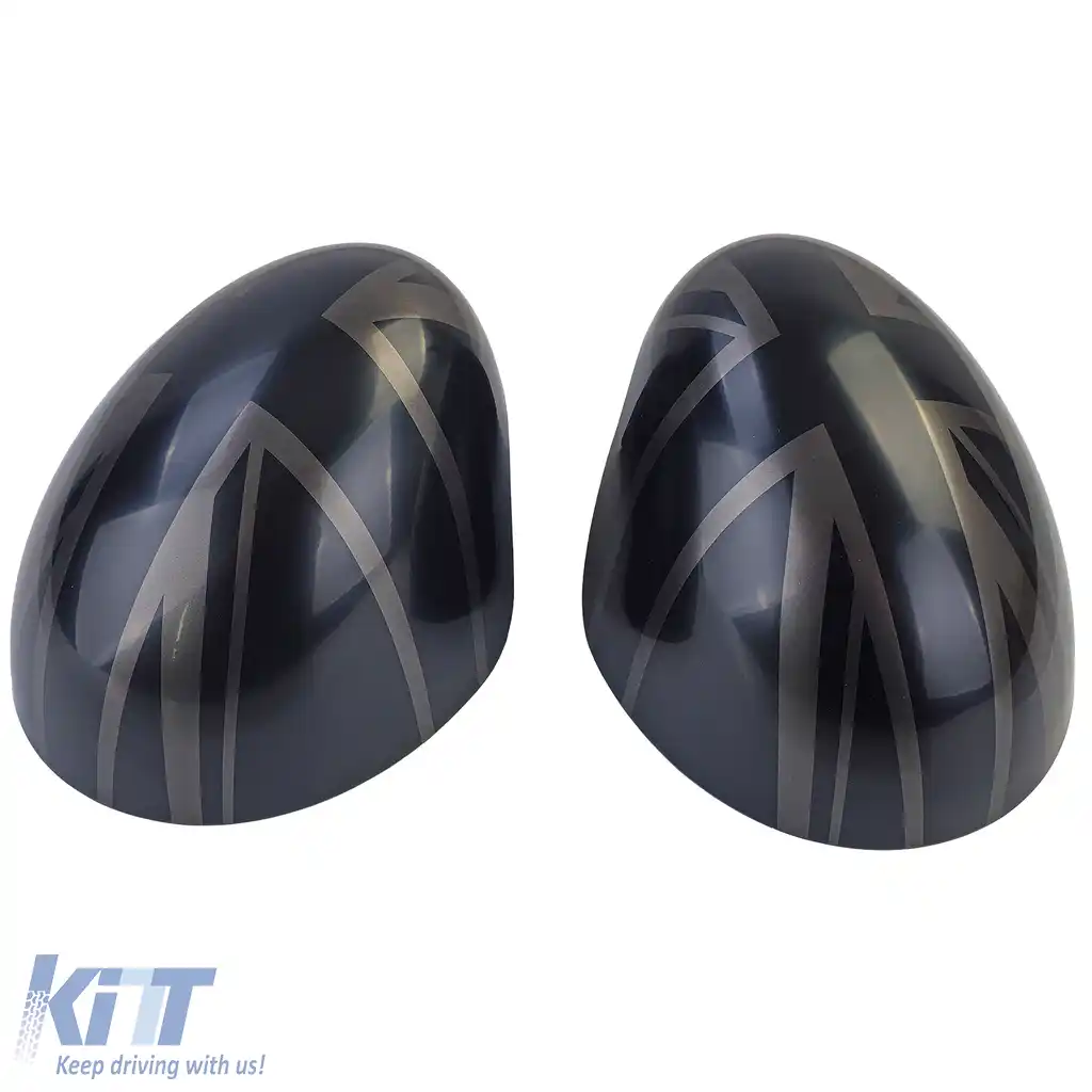 Capace oglinzi Union Jack negre potrivite pentru Mini F54 F55 F56 F57 13-18-image-6194410