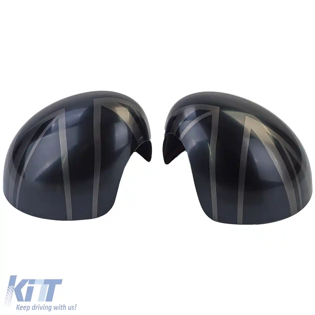 Capace oglinzi Union Jack negre potrivite pentru Mini F54 F55 F56 F57 13-18-image-6194412