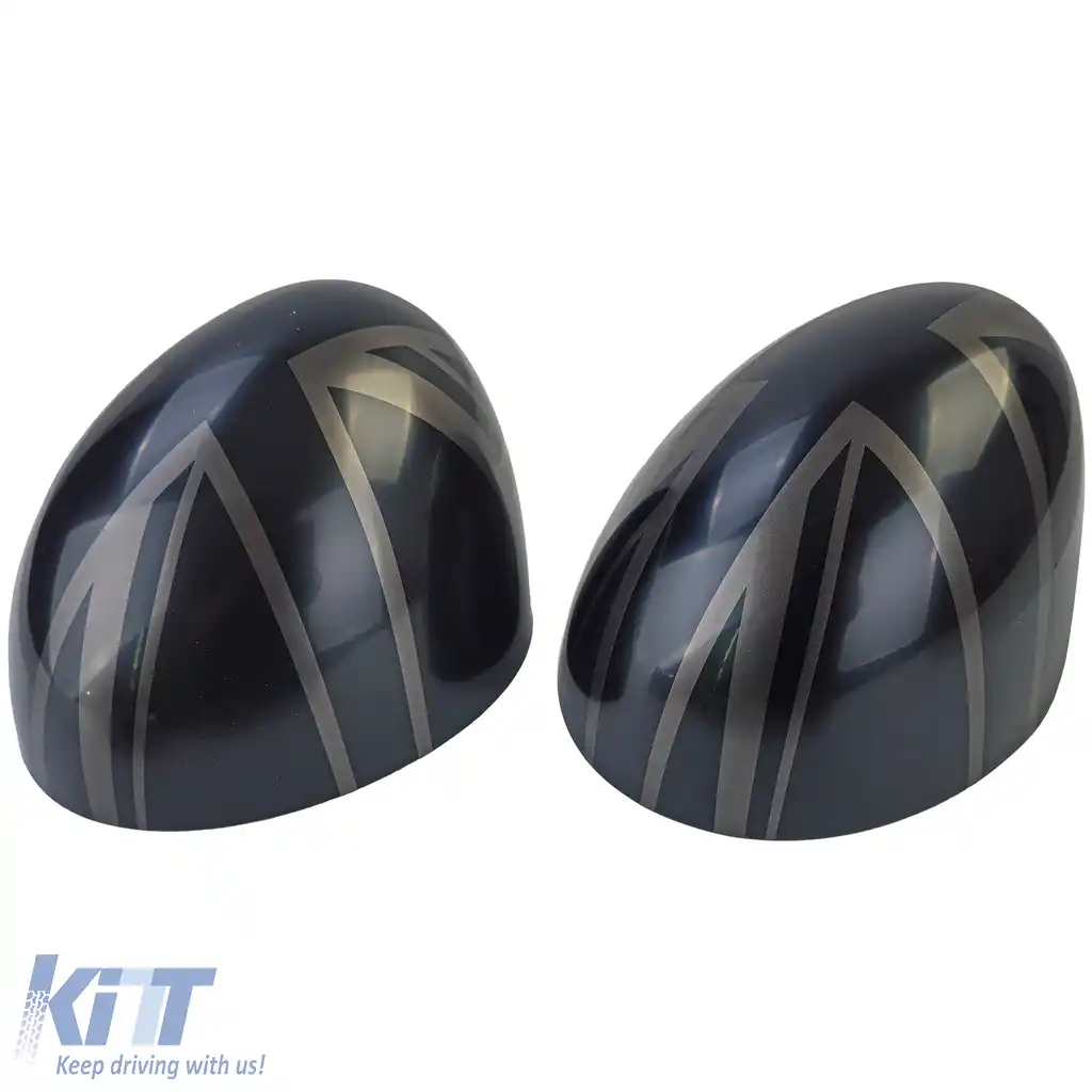 Capace oglinzi Union Jack negre potrivite pentru Mini F54 F55 F56 F57 13-18-image-6194413