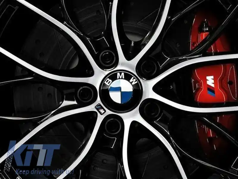 Capace originale BMW auto-centrante pentru jante set de 4, potrivite pentru diametrele șuruburilor roților de 112mm sau 120mm-image-6238875