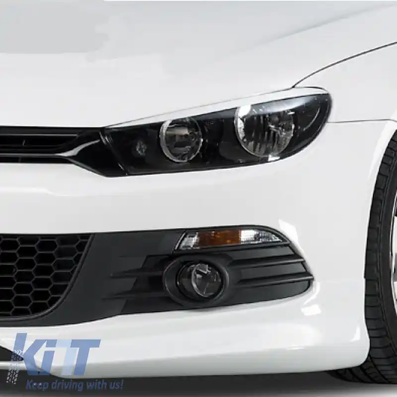 Capace pentru faruri cu sprâncene potrivite pentru VW Scirocco 3 08-14 2 buc.-image-6294635