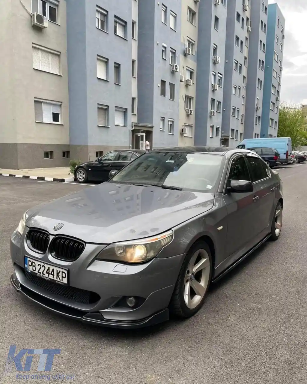 Capace pentru oglinzi design BATMAN potrivite pentru BMW Seria 5 E60 2003-2010 - lac piano negru-image-6260574