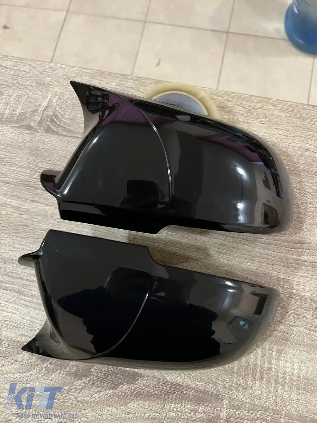 CAPACE PENTRU OGLINZI STIL BATMAN PENTRU SKODA OCTAVIA 2 2009-2012-image-6260381