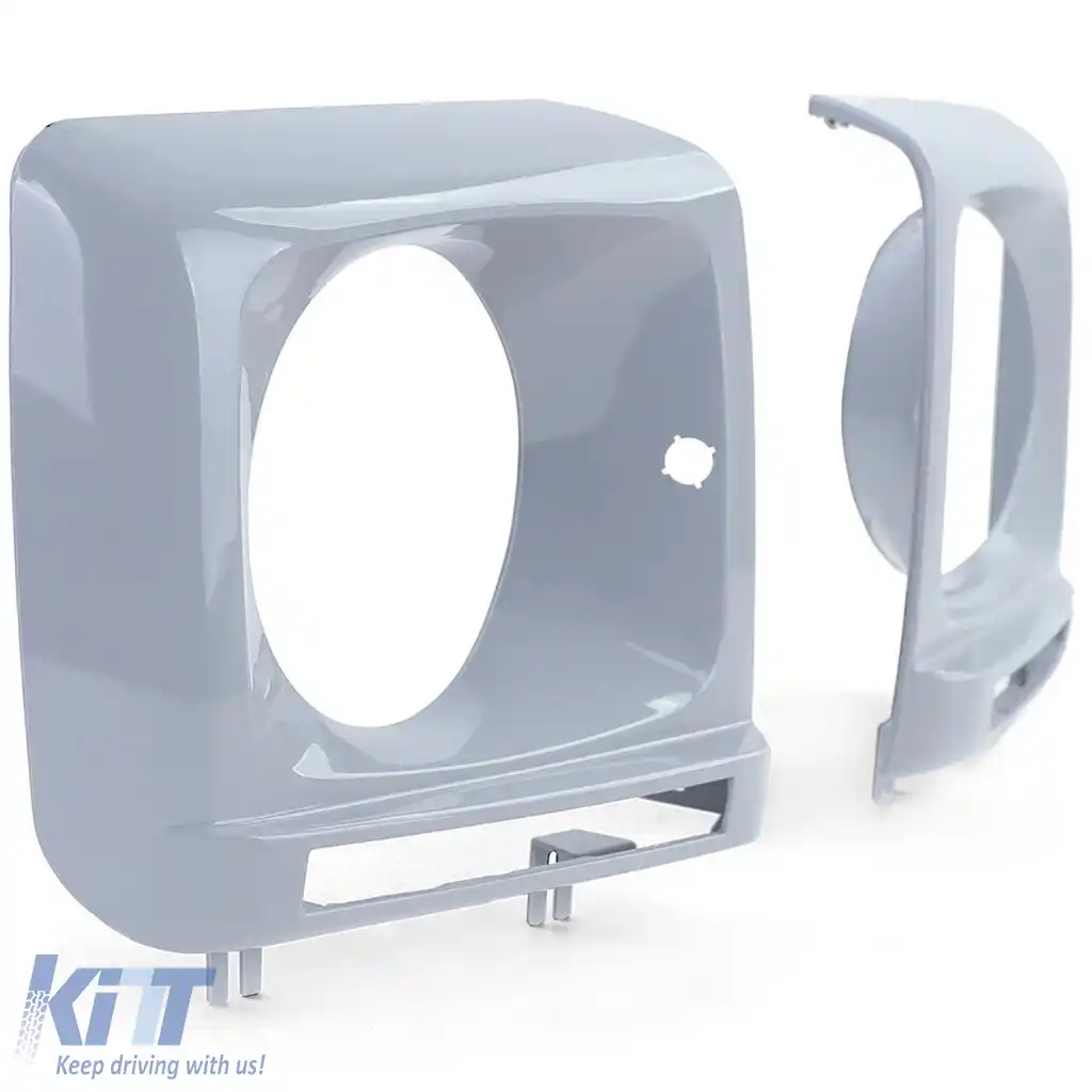 Capace suport pentru rama faruri, pereche, potrivite pentru Mercedes G-Class W463 12-18-image-6199222