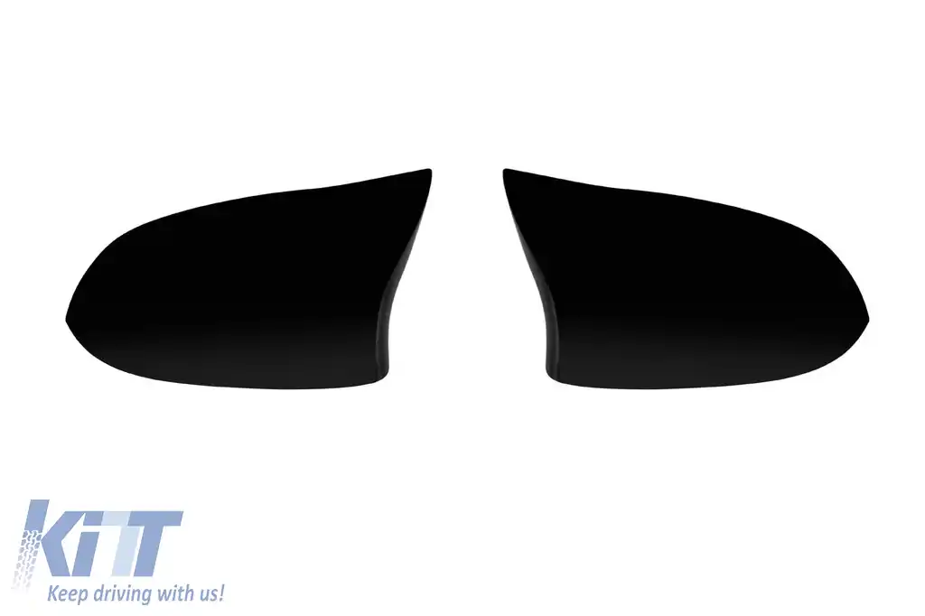 Capace tip M pentru oglinzi potrivite pentru BMW X3 F25, X4 F26, X5 F15, X6 F16 2014-2018, lac negru