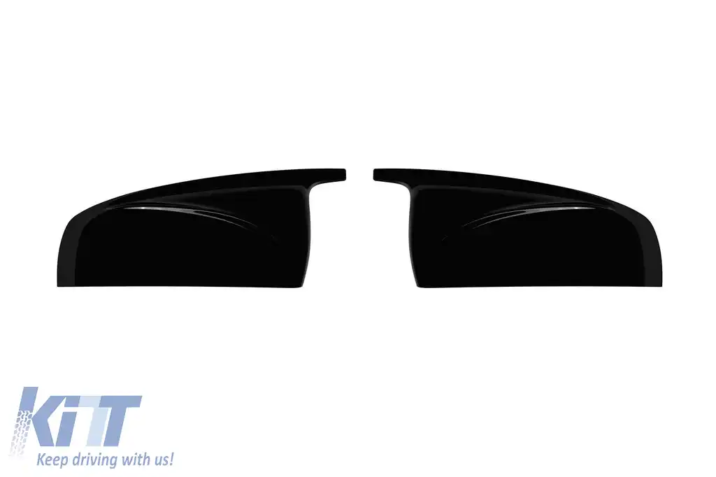 Capace tip M pentru oglinzi potrivite pentru BMW X5 E70 2007-2013, X6 E71 2008-2014, lac negru