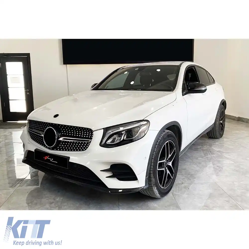 image-69-Capacul oglinzii Batman pentru GLC X253 în negru lucios / 2015 - până în prezent