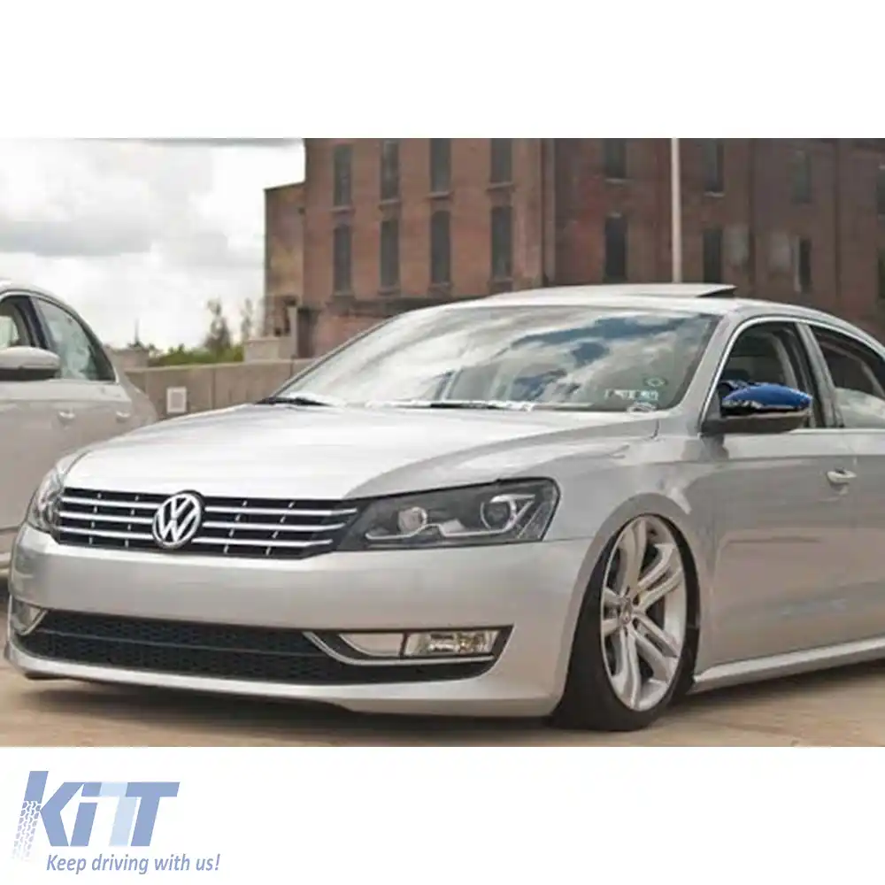 image-29-Capacul oglinzii Batman pentru Passat B7 în negru lucios / 2011-2014