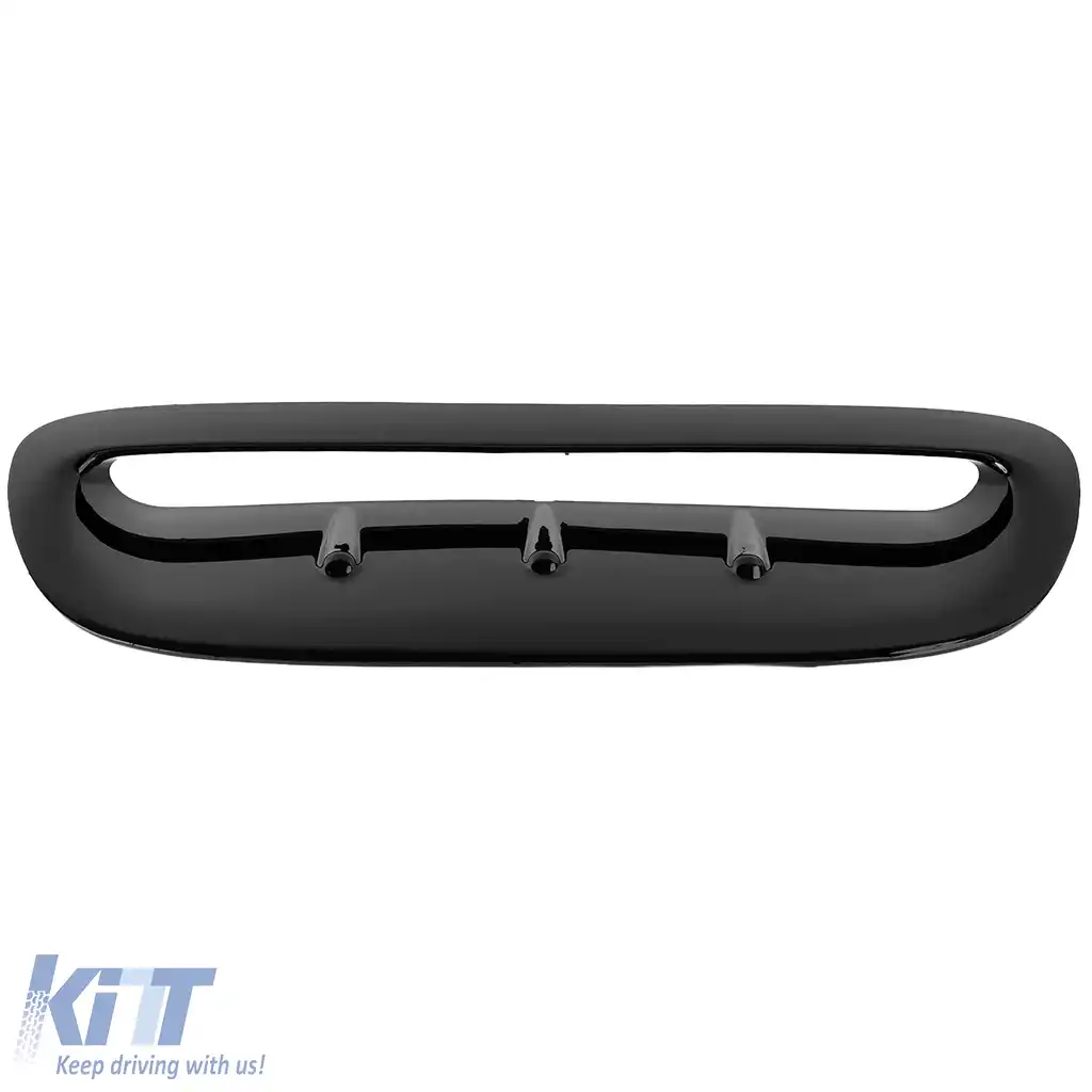 Capot de admisie aer cu scoop negru lucios pentru Mini Cooper S R50 R53 02-06-image-6207937