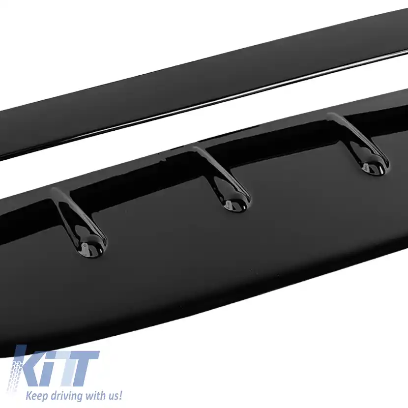 Capot de admisie aer cu scoop negru lucios pentru Mini Cooper S R50 R53 02-06-image-6207939