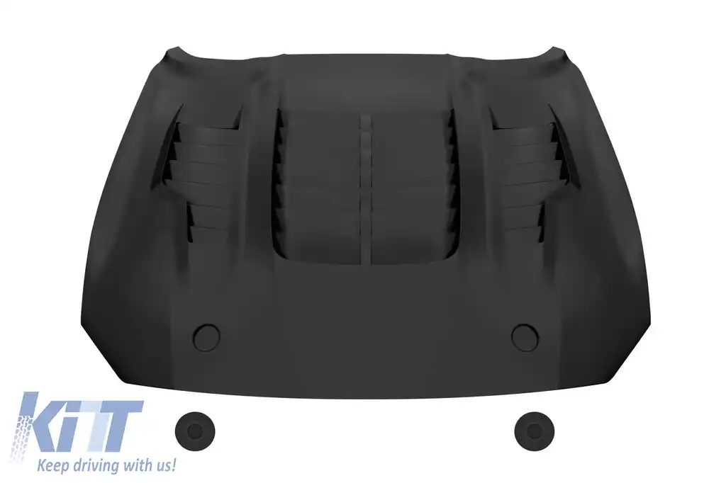 Capotă frontală din aluminiu tip GT500 KR potrivită pentru Ford Mustang 2018-2022