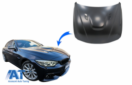 Capota compatibila cu BMW Seria 3 F30 F31 F35 (2011-2019) BMW Seria 4 F32 F33 F36 Gran Coupe (2011-2019) M3 M4 GTS Look-image-6082705