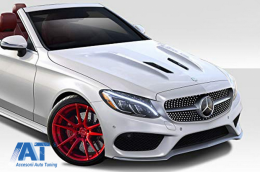 Capota compatibila cu Mercedes C-Class W205 S205 C205 A205 (2014-up) GT Design-image-6070277