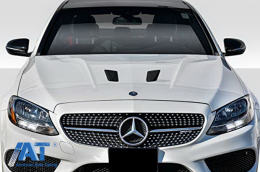 Capota compatibila cu Mercedes C-Class W205 S205 C205 A205 (2014-up) GT Design-image-6070278
