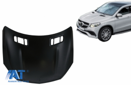 Capota compatibila cu Mercedes GLE SUV W166 (2015-2018) GLE Coupe C292 (2015-2019) C63 Look-image-6070681