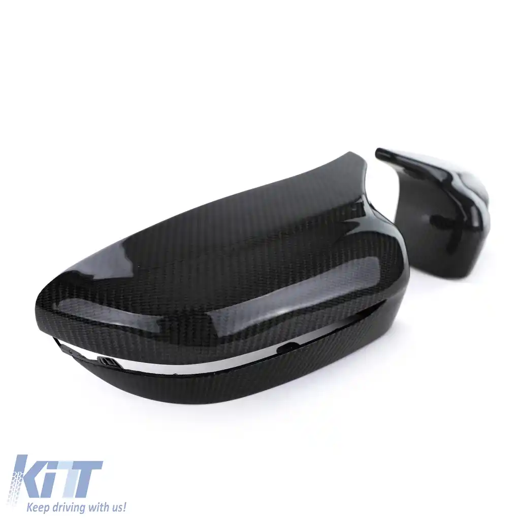 Capsule de oglindă din carbon de înlocuire potrivite pentru BMW G20 G21 G30 G31 G11 G14 G15 G16-image-6276553