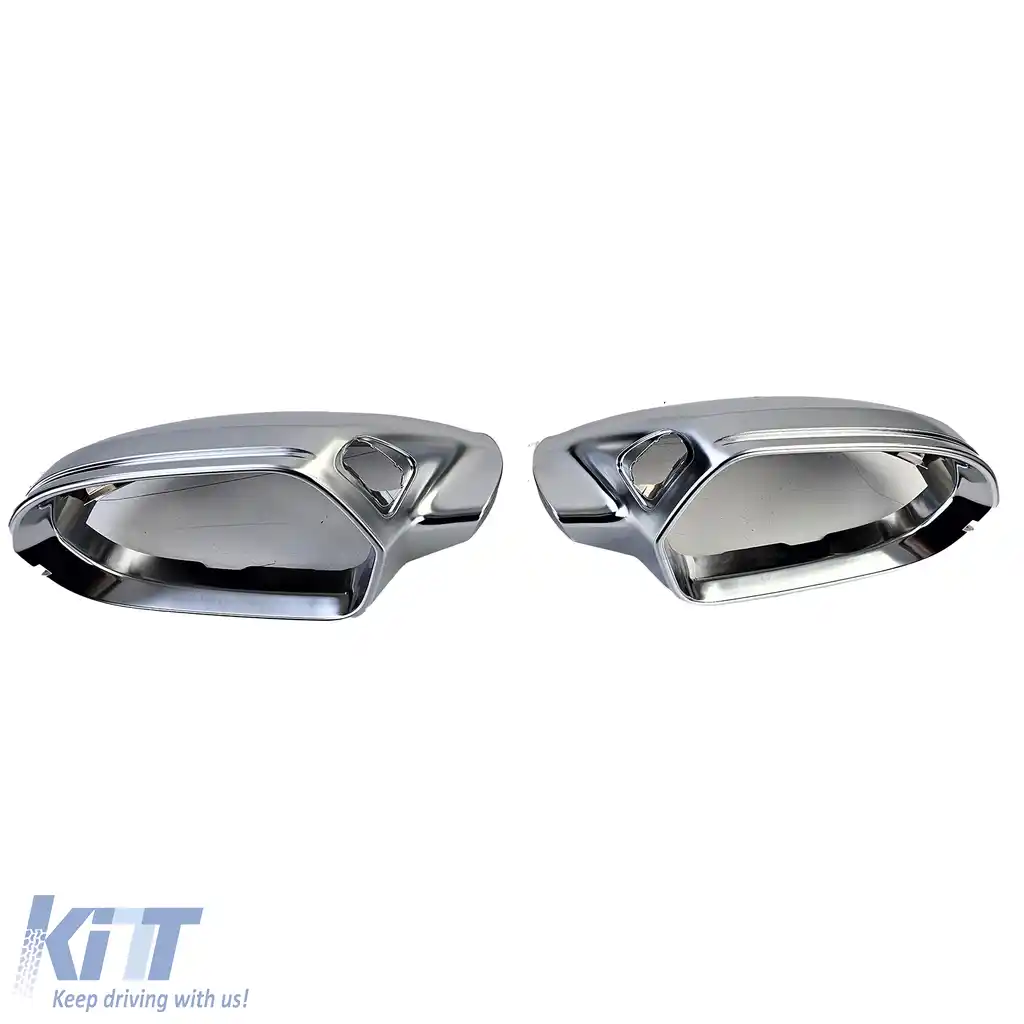 Capsule oglinzi argintii mate pentru înlocuire pentru Audi A6 4G 11-18 cu asistență la schimbarea benzii-image-6193860
