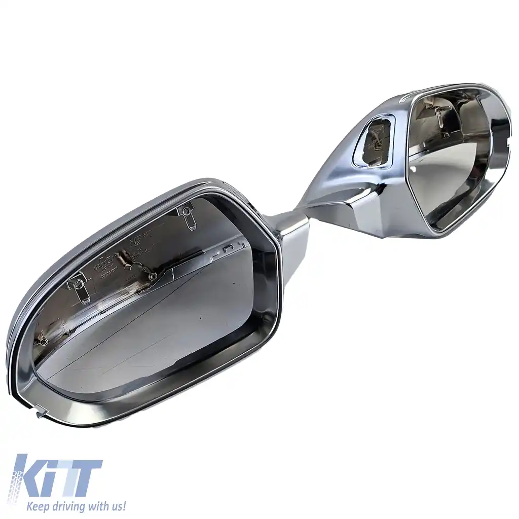 Capsule oglinzi argintii mate pentru înlocuire pentru Audi A6 4G 11-18 cu asistență la schimbarea benzii-image-6193861