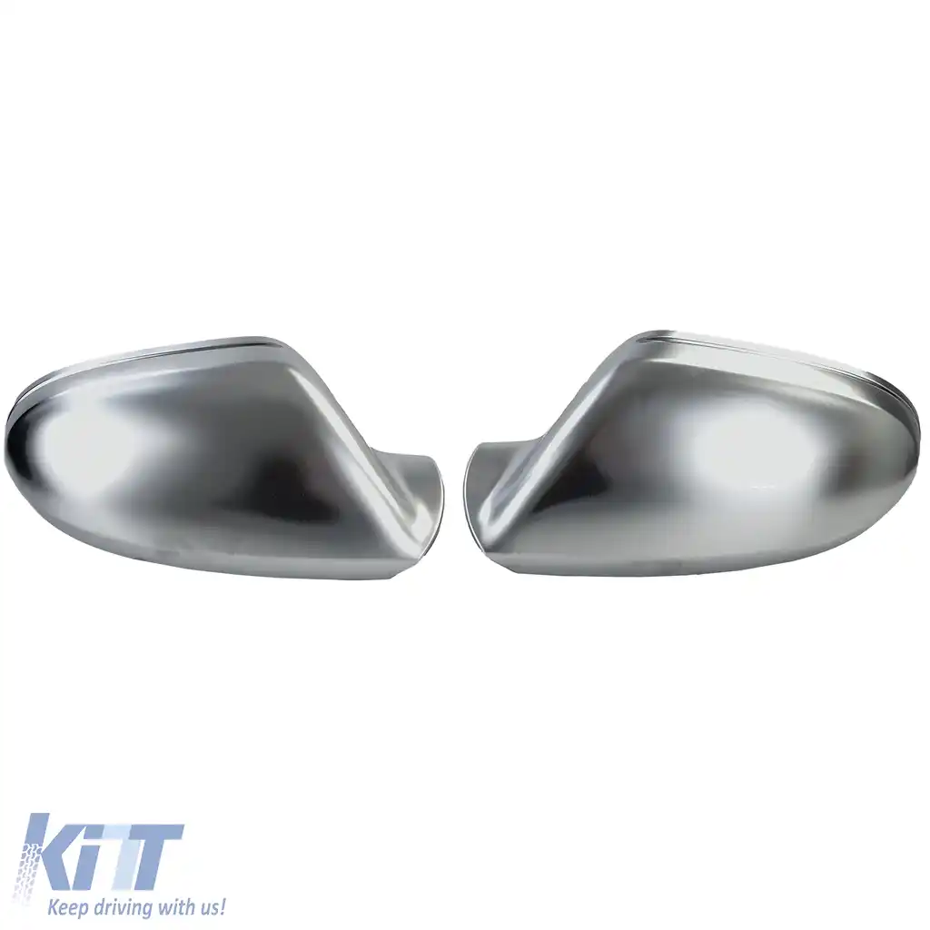 Capsule oglinzi argintii pentru înlocuire pentru Audi A6 C7 4G 11-18 fără asistență la bandă-image-6204651