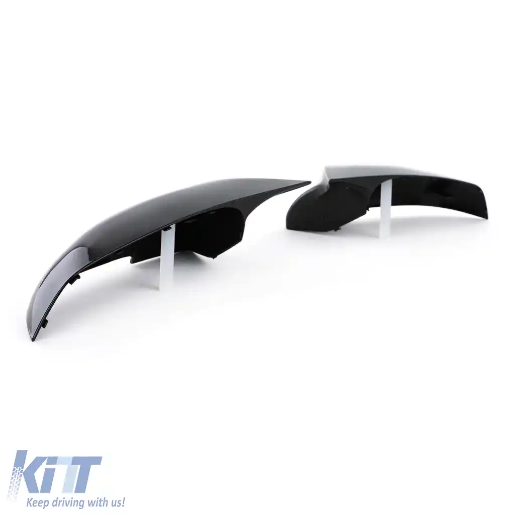 Capsule oglinzi de schimb negru lucios potrivite pentru BMW F10 F11 F06 F012 F13 F01 F02-image-6278126