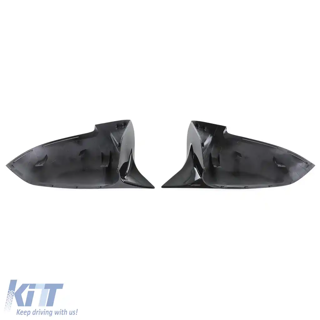 Capsule oglinzi de schimb negru lucios potrivite pentru BMW F10 F11 F06 F012 F13 F01 F02-image-6278127