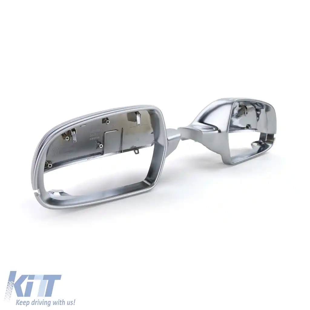 Capsule oglinzi pentru înlocuire argintii mate pentru AUDI A3 8P A4 8K B8 A5 8T 09--image-6296647