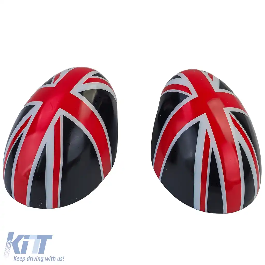 Capsule oglinzi Union Jack negru roșu potrivite pentru Mini F54 F55 F56 F57 13-18-image-6203358