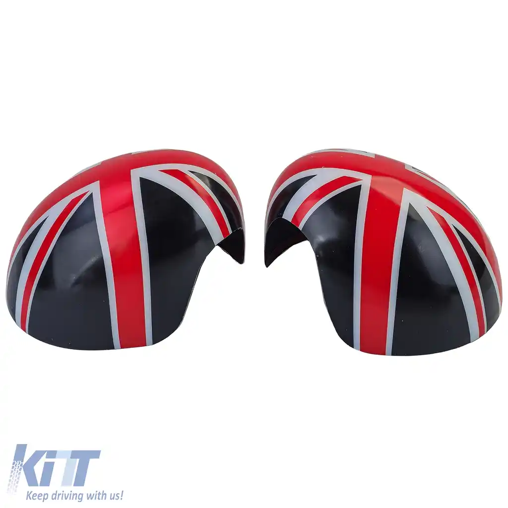 Capsule oglinzi Union Jack negru roșu potrivite pentru Mini F54 F55 F56 F57 13-18-image-6203360