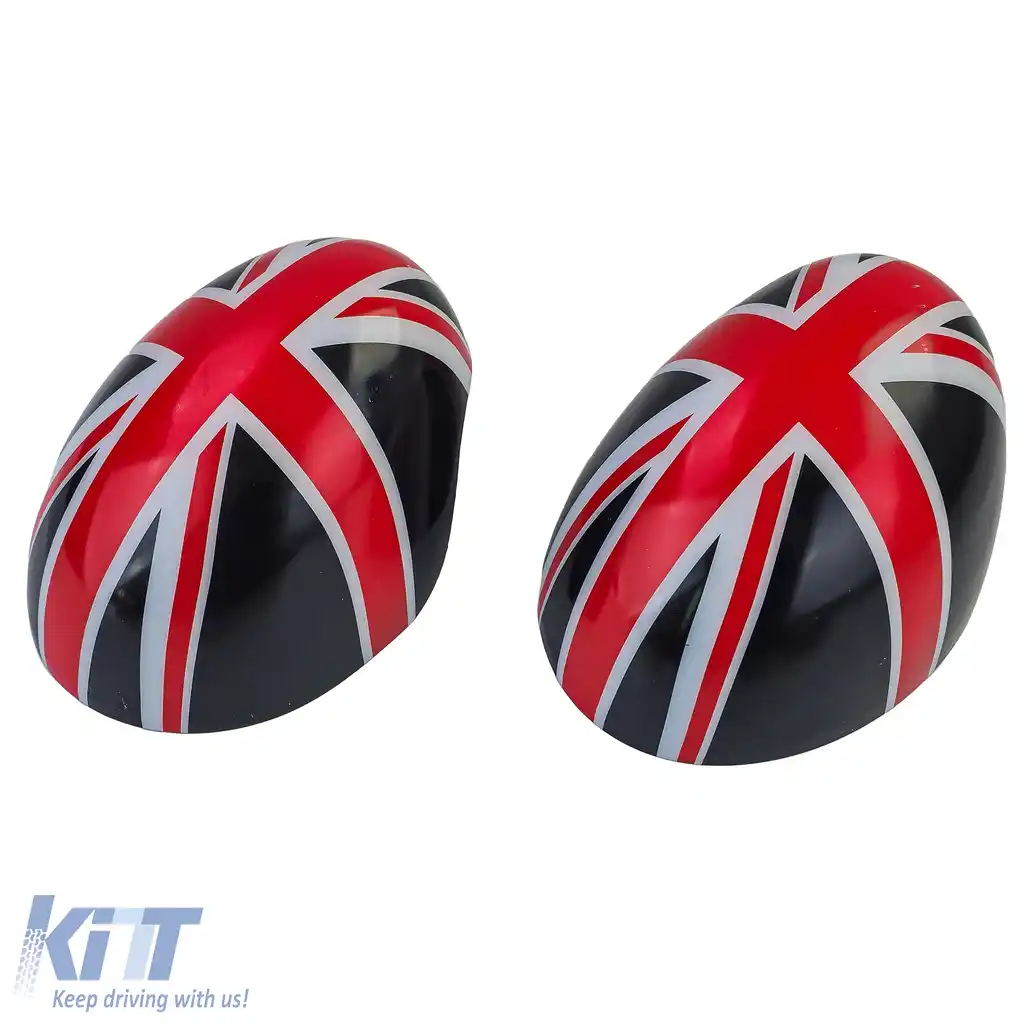 Capsule oglinzi Union Jack negru roșu potrivite pentru Mini F54 F55 F56 F57 13-18-image-6203361