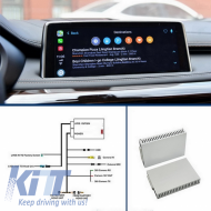 Car Play Android Auto compatibil cu SMART Box BMW F10 F11 F20 F30 F32 F36 F01 X5 X6 NBT-image-6037795